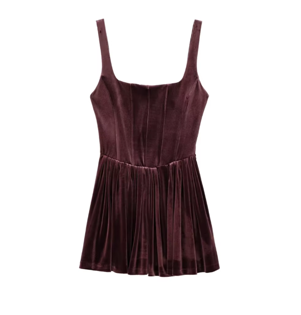 Amelia Velvet Dress