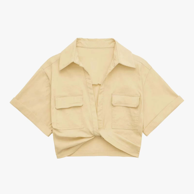 Amelia Cropped Shirt